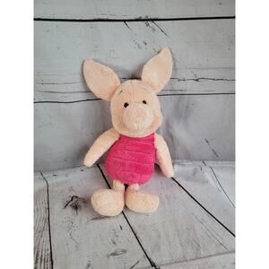 Disney Store Piglet Plush 14in Winnie The Pooh Floppy And Soft Stuffed Animal